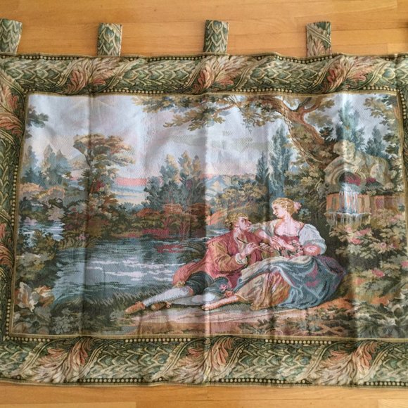 Resin Finial Drapery Rod Set Versailles Encore Series - Picture 1 of 5